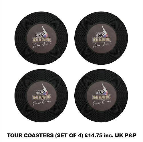SET OF 4 COASTERS photo